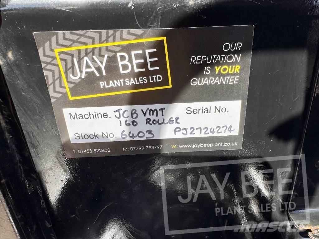 JCB VMT160-80 Çift tamburlu silindirler