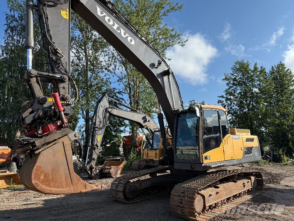 Volvo EC 250 D Paletli ekskavatörler