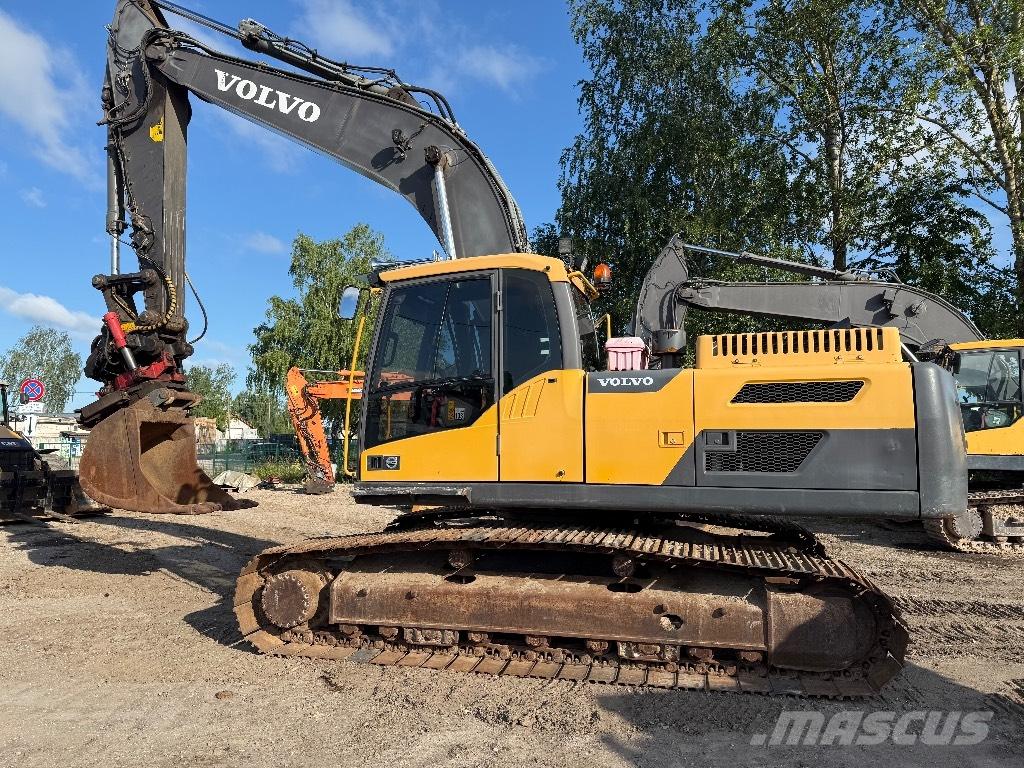 Volvo EC 250 D Paletli ekskavatörler