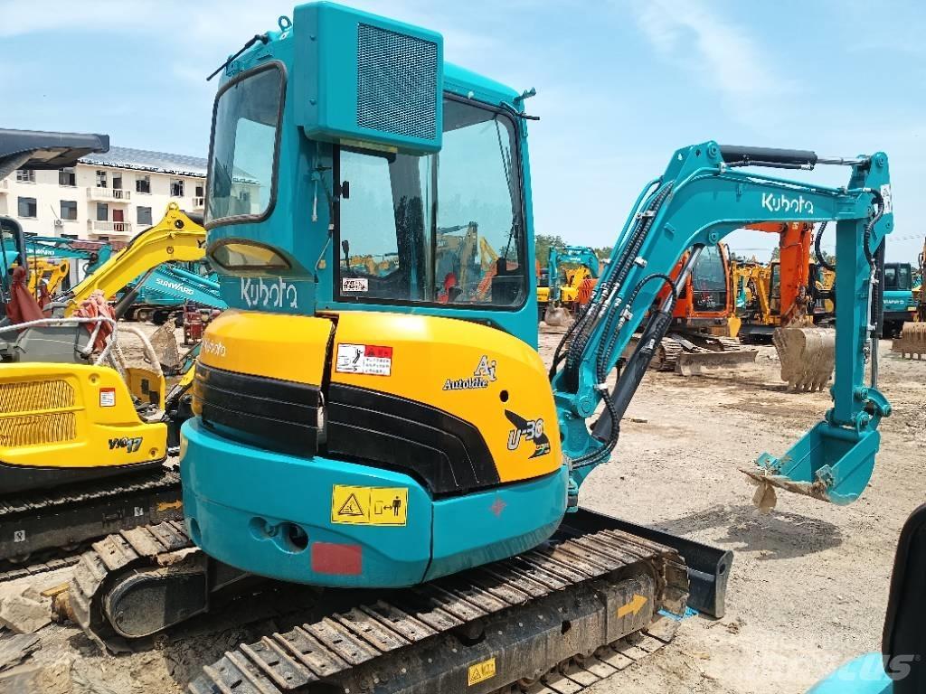 Kubota U 30 Mini ekskavatörler, 7 tona dek