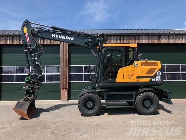 Hyundai HW 140 A Lastik tekerli ekskavatörler
