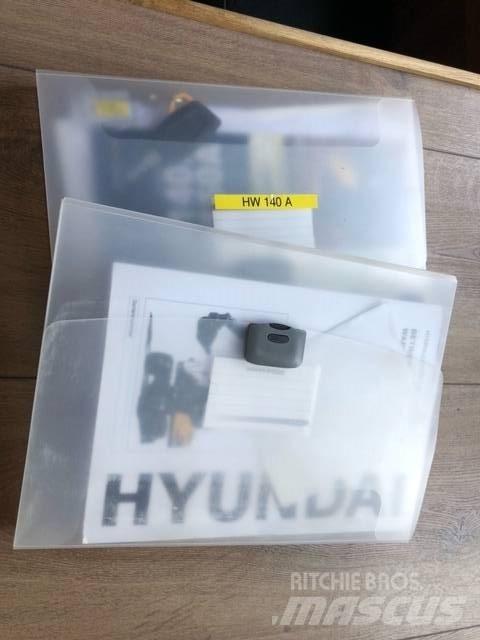 Hyundai HW 140 A Lastik tekerli ekskavatörler