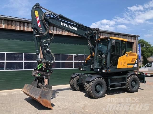 Hyundai HW 140 A Lastik tekerli ekskavatörler
