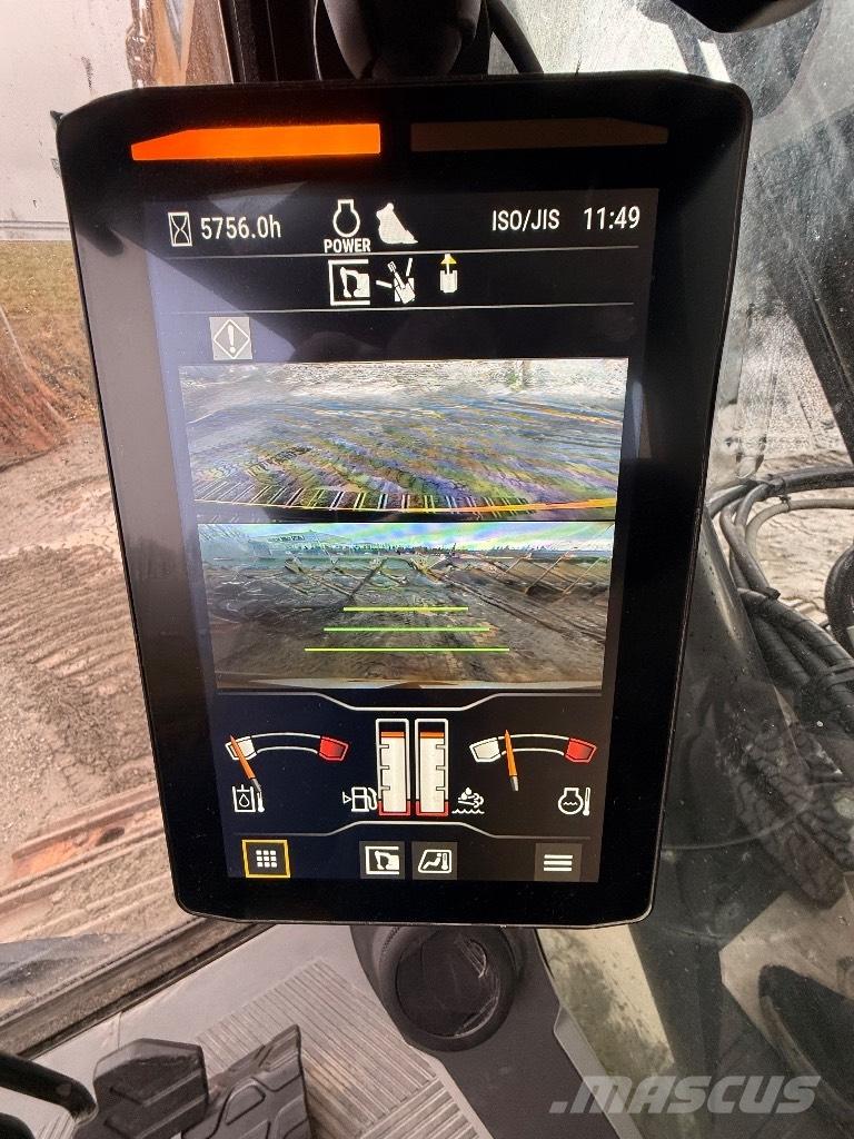 CAT 352 Paletli ekskavatörler