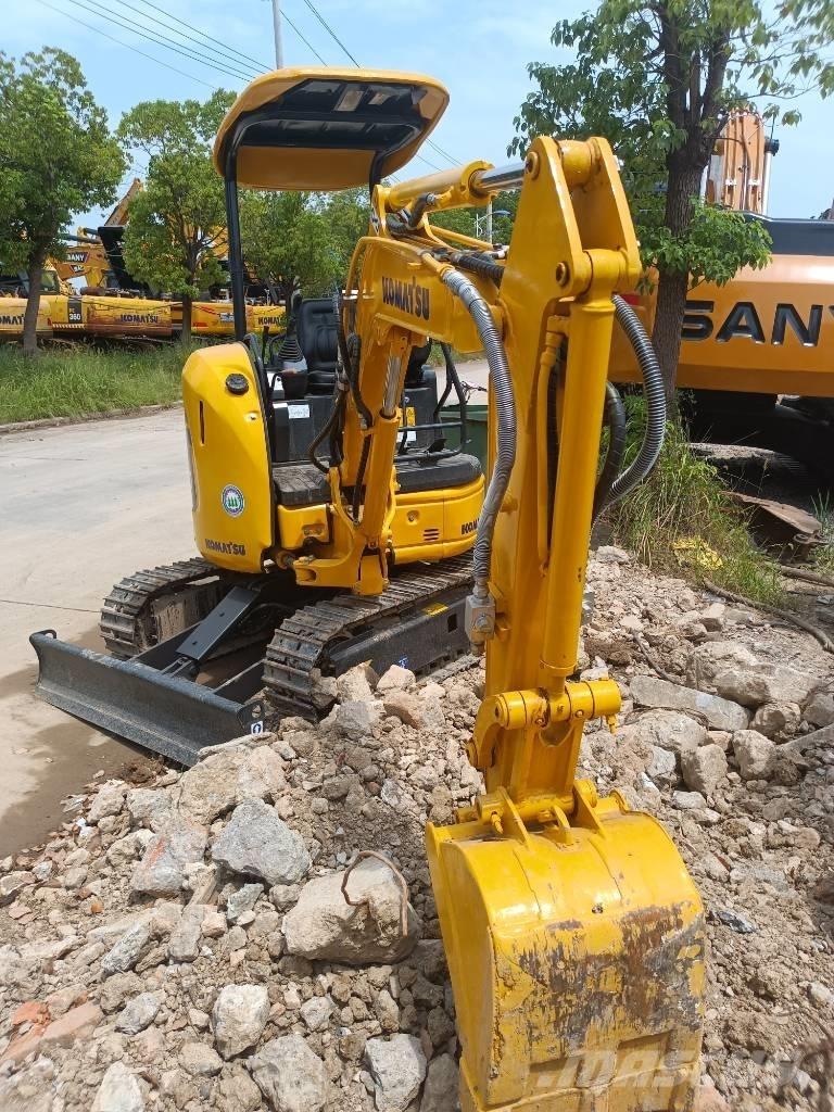 Komatsu PC 20 Paletli ekskavatörler