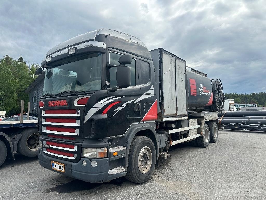 Scania R470 6x2 Vidanjörler