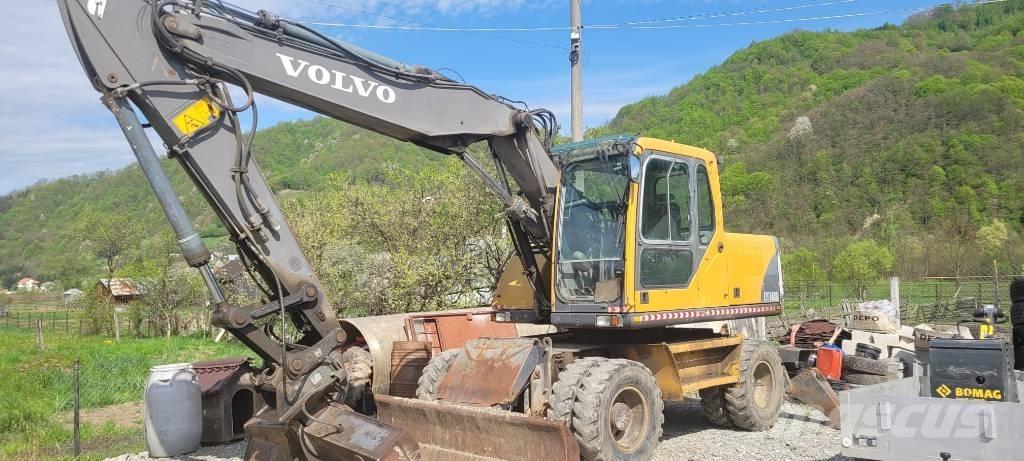 Volvo EW 160 Lastik tekerli ekskavatörler