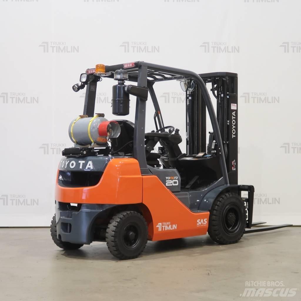 Toyota 02-8FGF20 LPG'li forkliftler