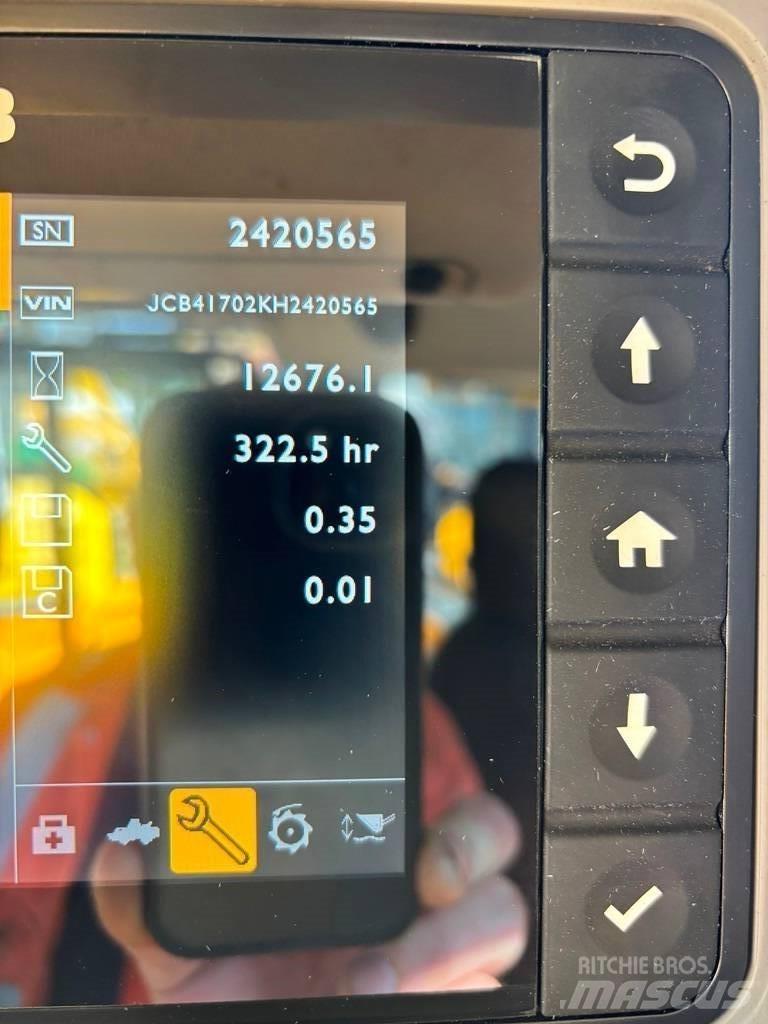 JCB 417 Tekerlekli yükleyiciler