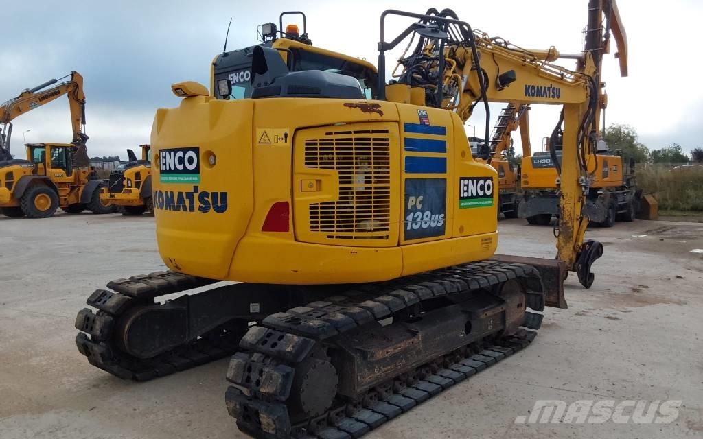 Komatsu PC138 USB11 Paletli ekskavatörler