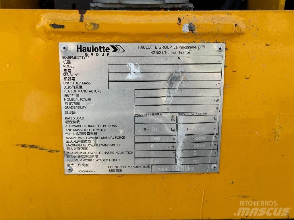Haulotte COMPACT 10N Makasli platformlar