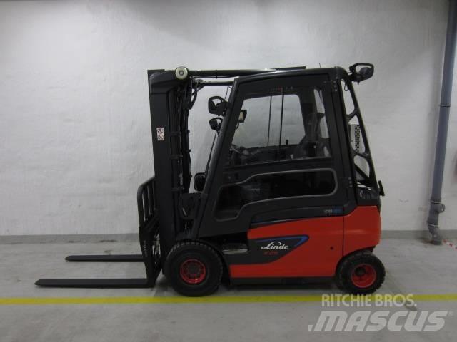 Linde E 25 Elektrikli forkliftler