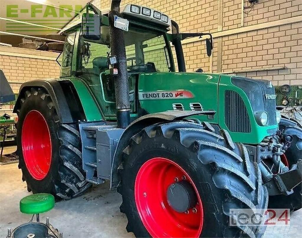 Fendt 820 tms Traktörler