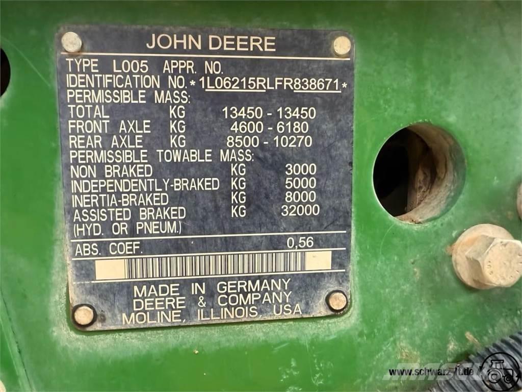 John Deere 6215R Traktörler