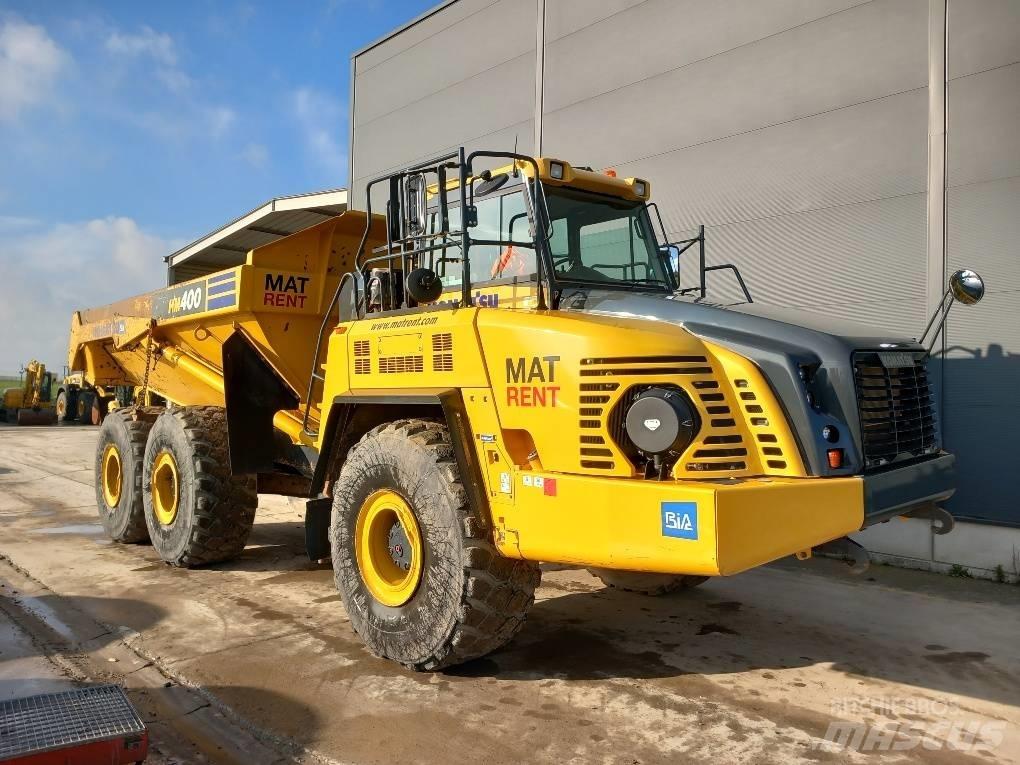 Komatsu HM400-5E0 Belden kirma kaya kamyonu