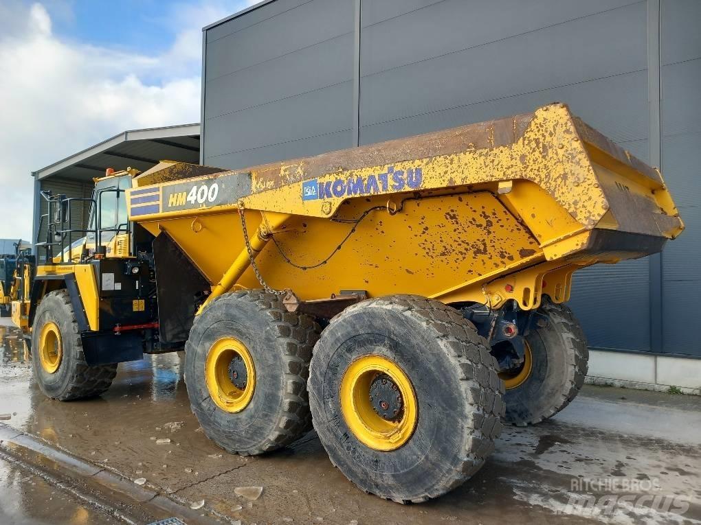 Komatsu HM400-5E0 Belden kirma kaya kamyonu