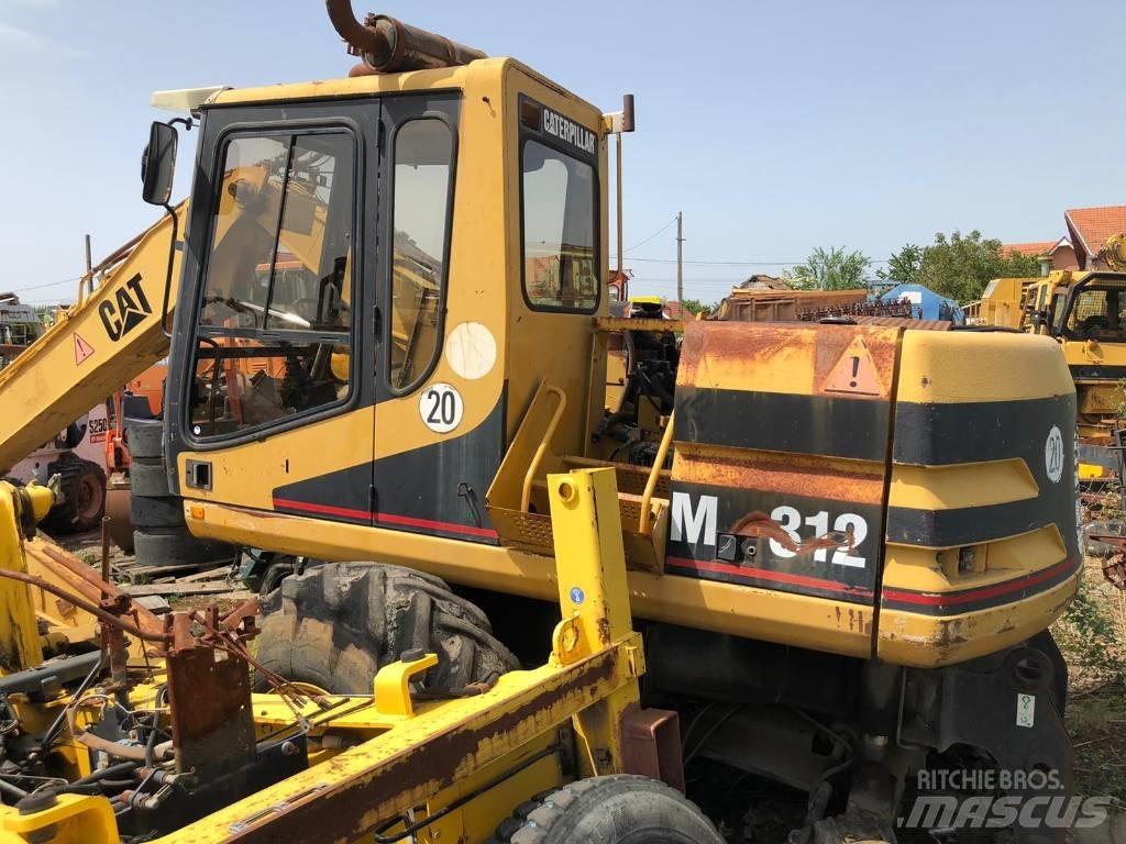 CAT M 312 FOR PARTS Lastik tekerli ekskavatörler