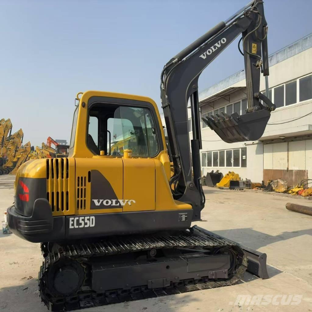 Volvo EC55D Mini ekskavatörler, 7 tona dek