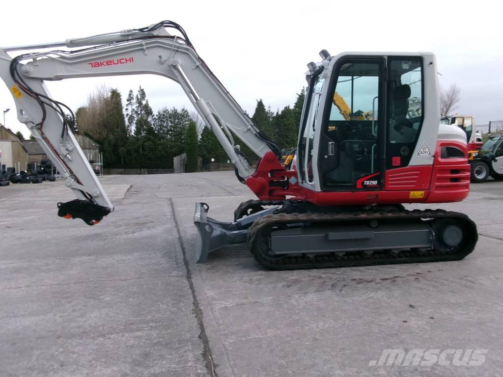 Takeuchi TB 290 Midi ekskavatörler 7 - 12 t