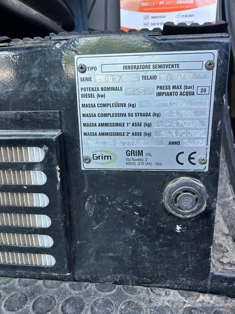  Grim GT 7 Sıvı gübre serpme makineleri