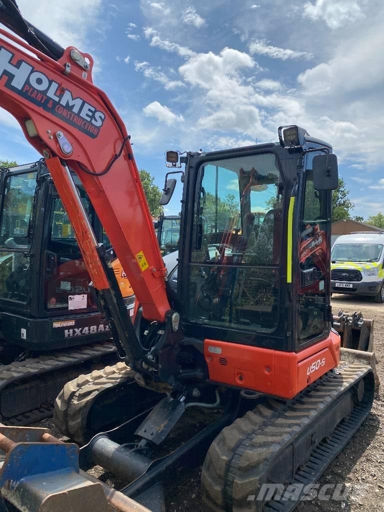 Kubota U 50-5 Mini ekskavatörler, 7 tona dek