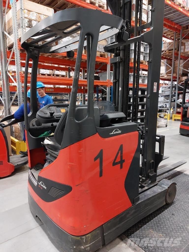 Linde R14 Akülü depo ekipmanları