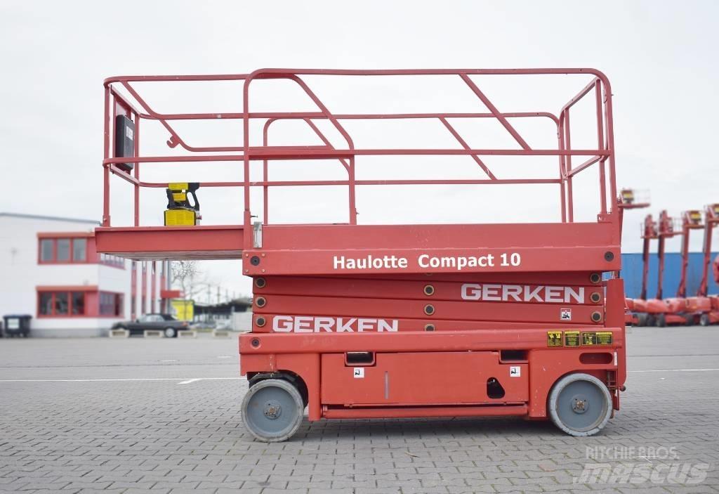 Haulotte Compact 10 Makasli platformlar