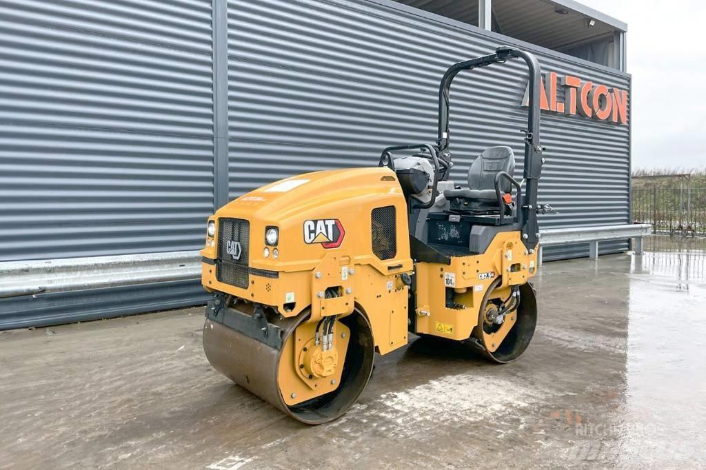 CAT CB2.5 GC Çift tamburlu silindirler
