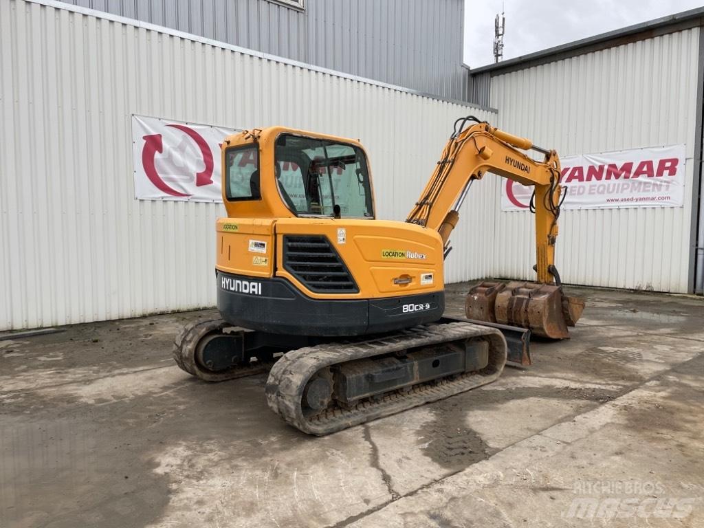 Hyundai R80CR-9 Midi ekskavatörler 7 - 12 t