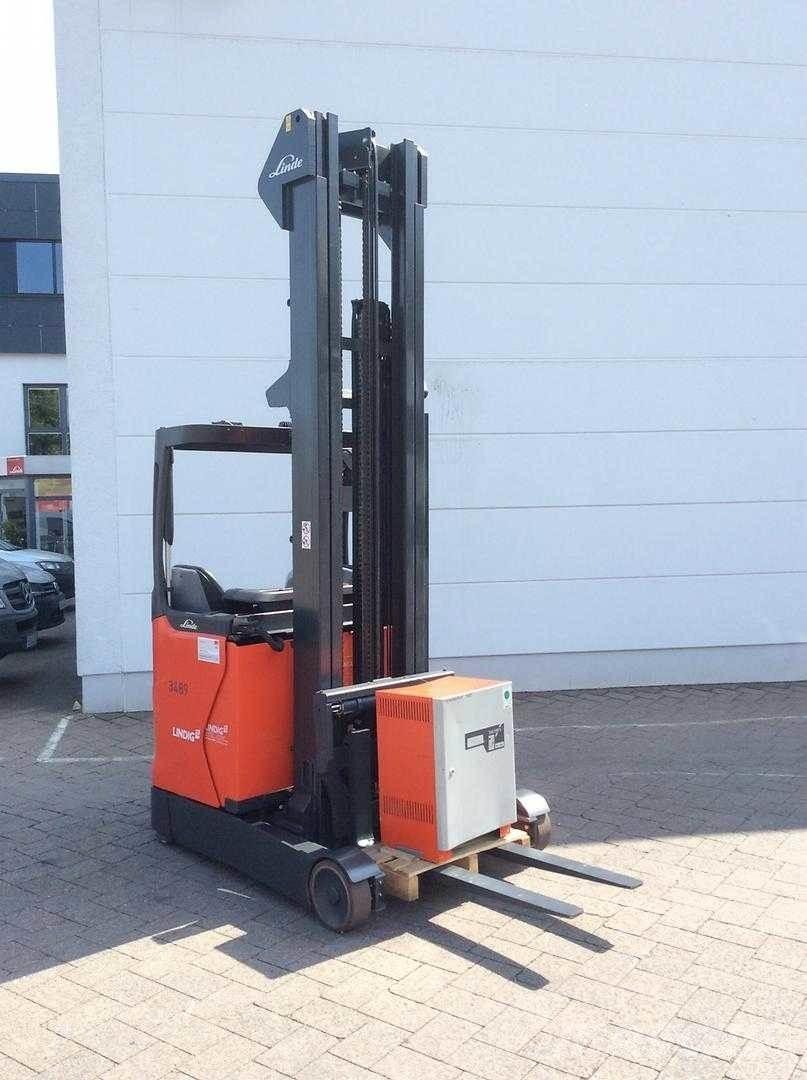 Linde R14 Reach truck - depo içi istif araçları
