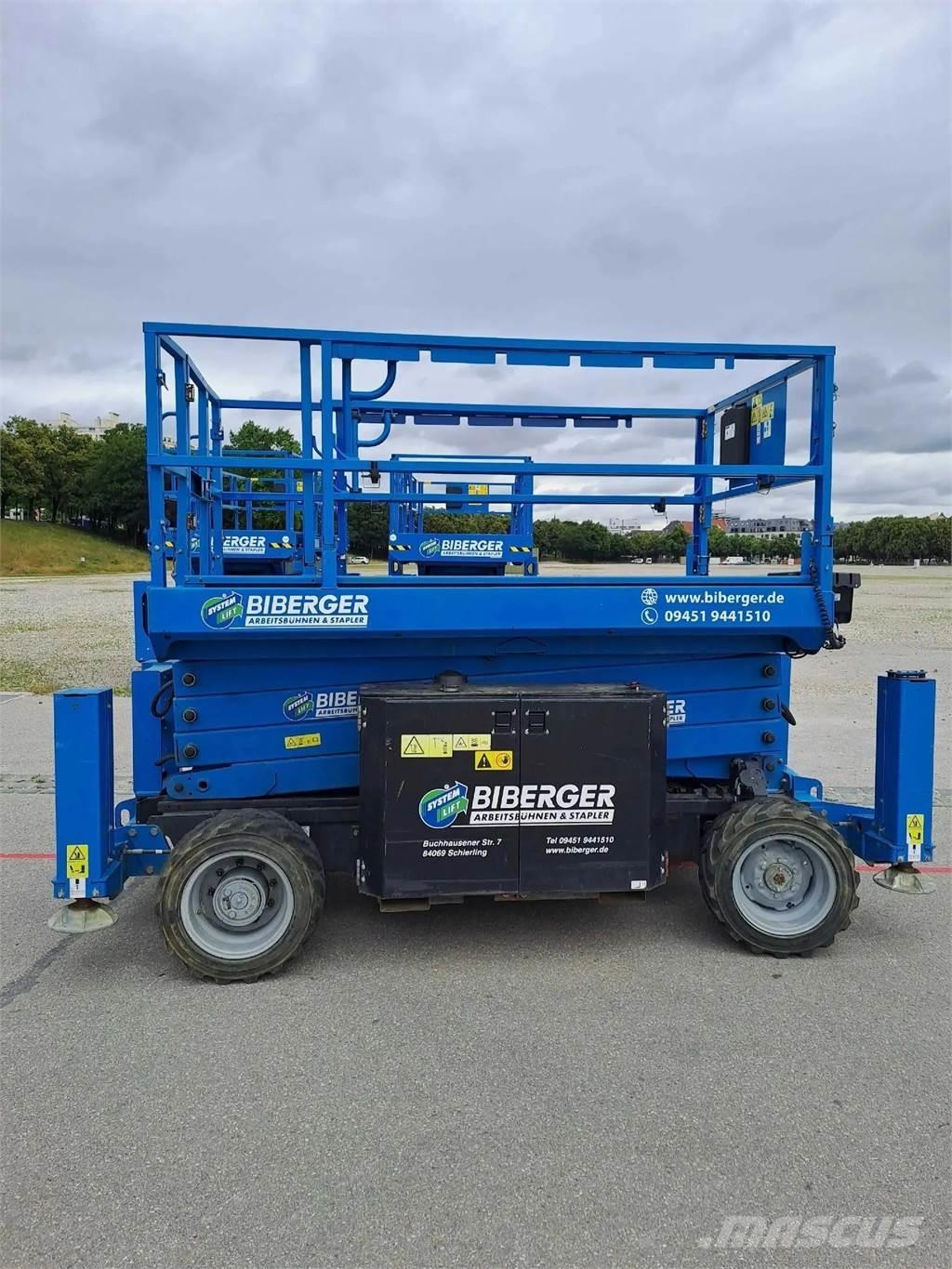 Genie GS 3369 RT Makasli platformlar