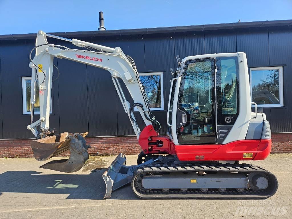 Takeuchi TB 250 Mini ekskavatörler, 7 tona dek
