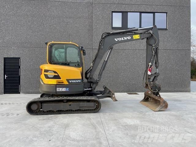 Volvo ECR 58 D Mini ekskavatörler, 7 tona dek
