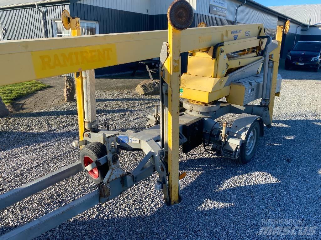 Omme 1550 EBZX Tekerlekli platformlar