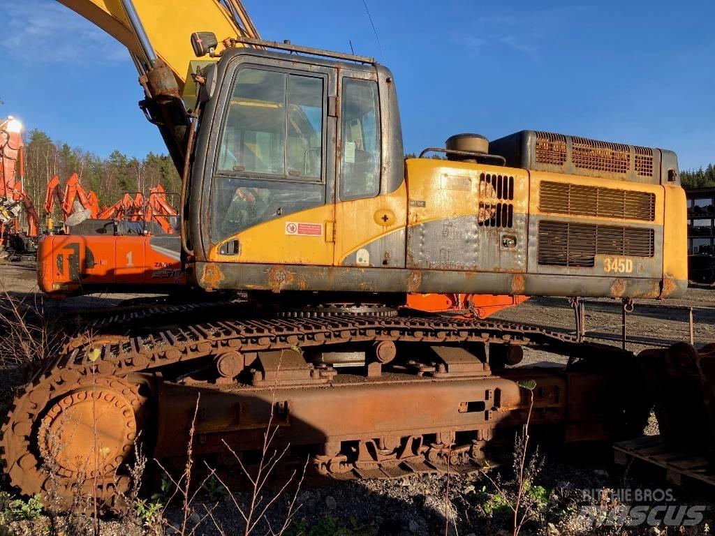 CAT 345 D L Paletli ekskavatörler