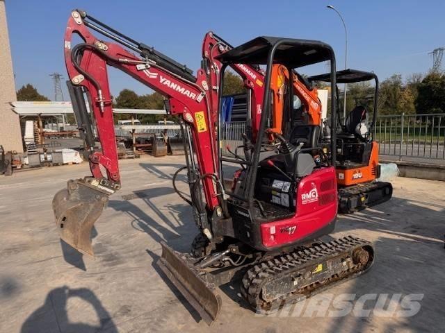 Yanmar Vio 17 Mini ekskavatörler, 7 tona dek