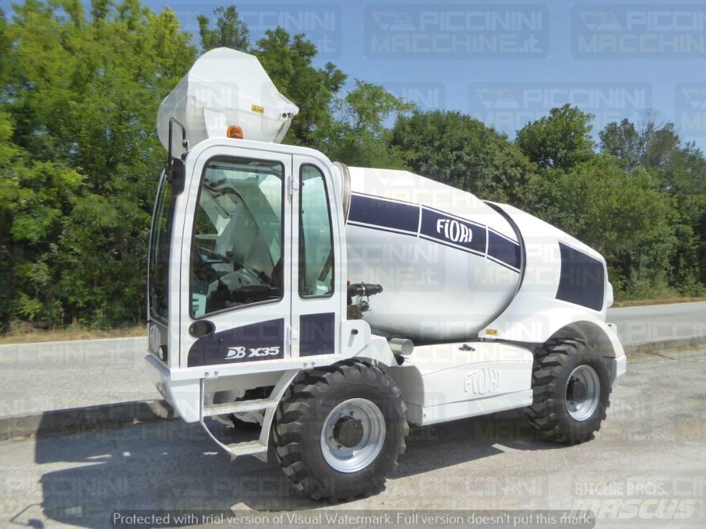 Fiori DBX35 Beton / harç karıştırıcılar
