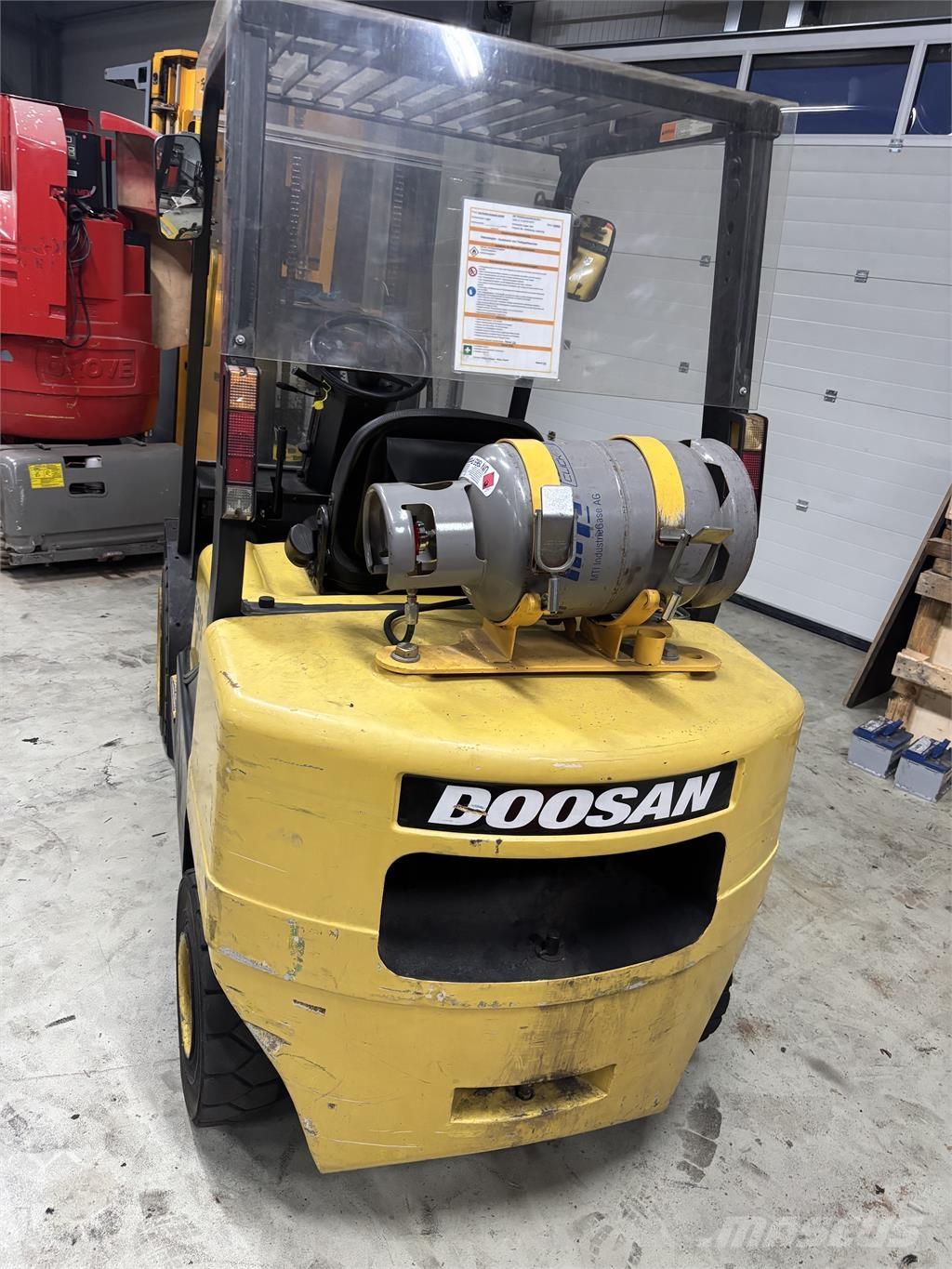 Doosan G30 LPG'li forkliftler