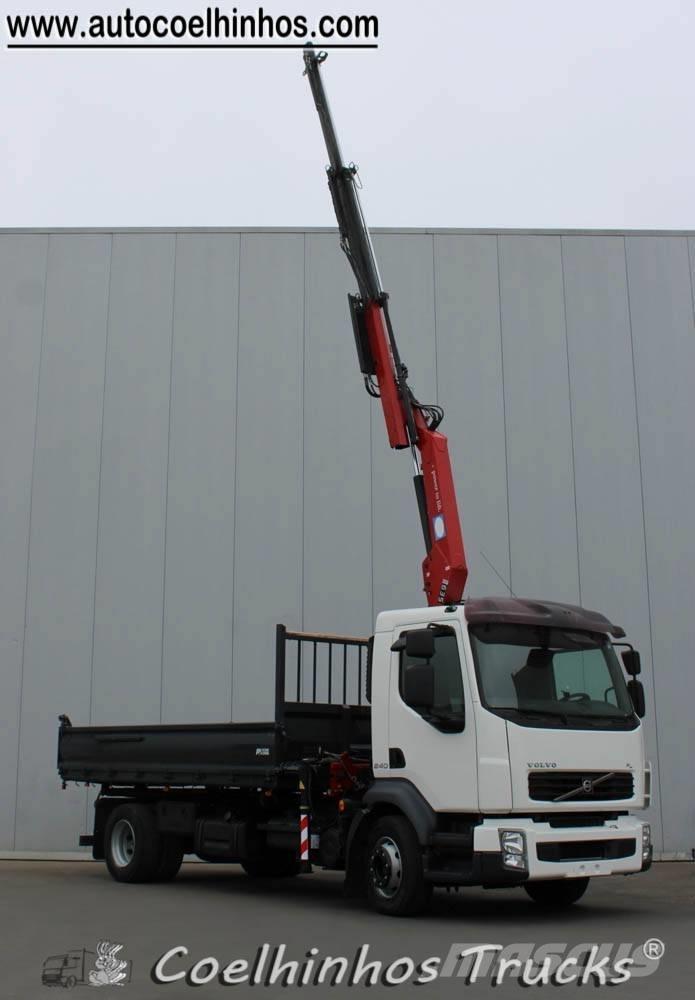 Volvo FL 240 + HMF 635 Damperli kamyonlar