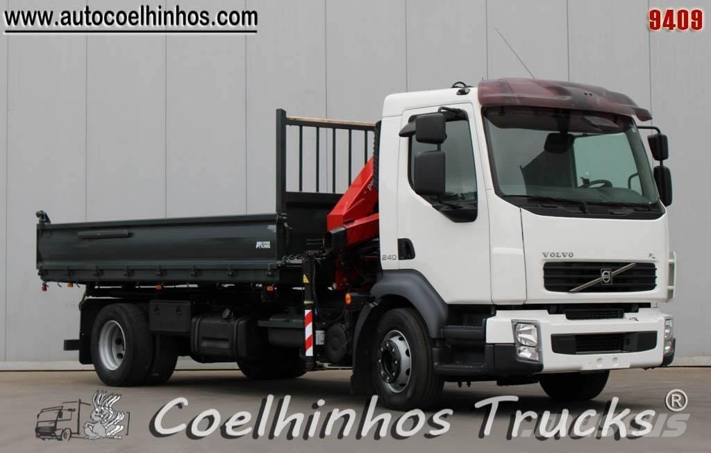 Volvo FL 240 + HMF 635 Damperli kamyonlar