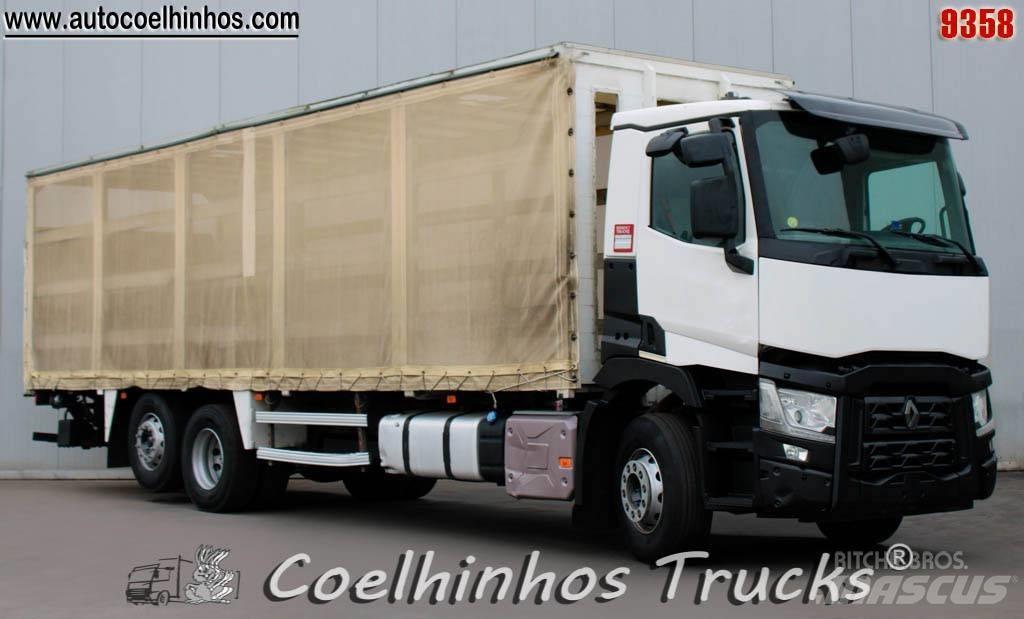 Renault C 380 Kayar tenteli kamyonlar