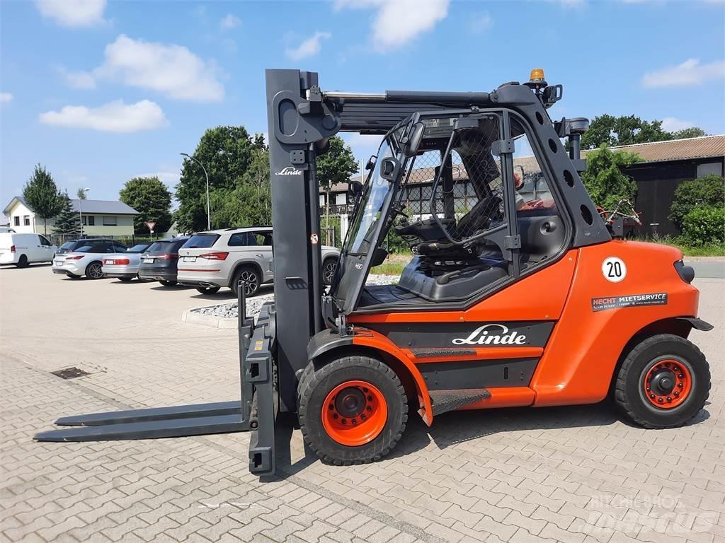 Linde H80T-900 LPG'li forkliftler