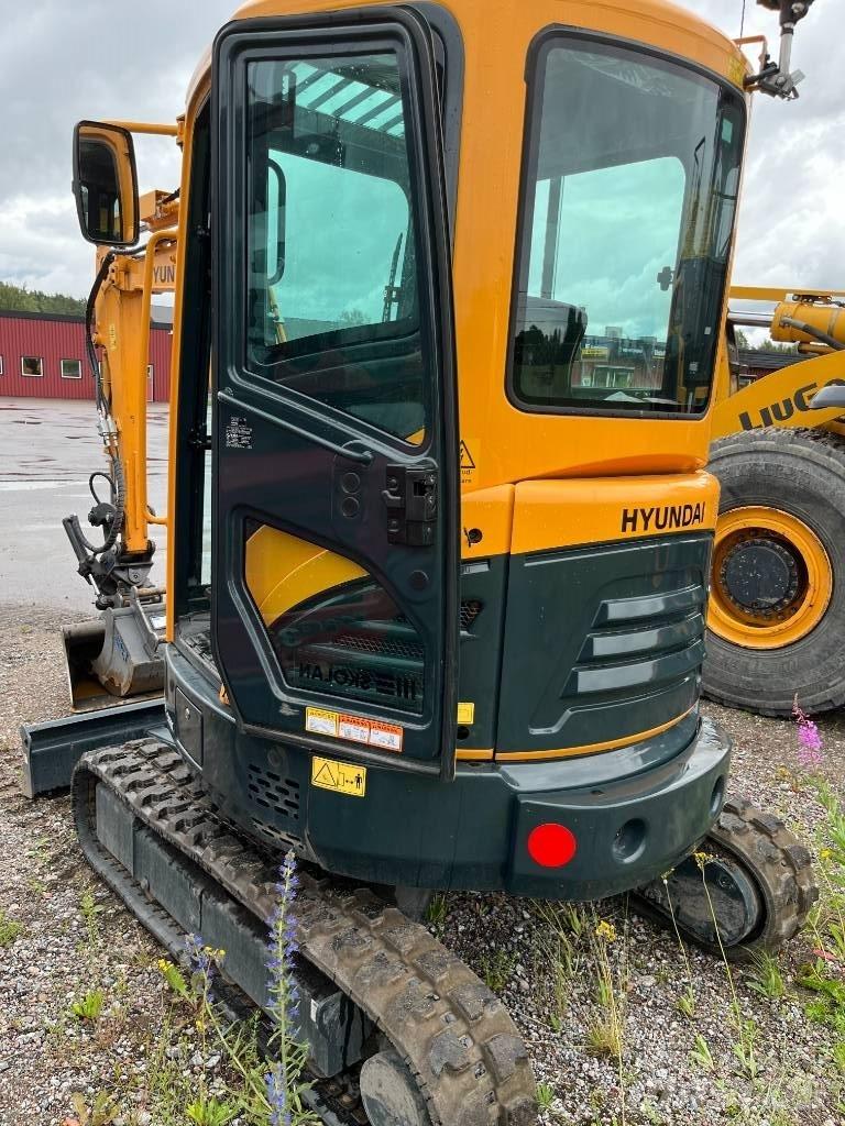 Hyundai R25Z-9 AK Mini ekskavatörler, 7 tona dek