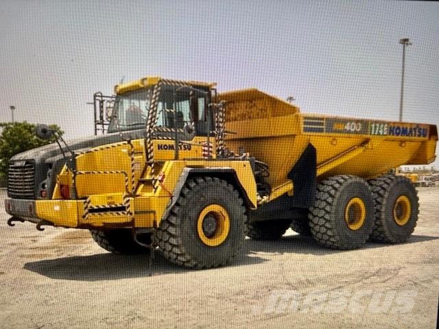Komatsu HM 400-E Belden kirma kaya kamyonu