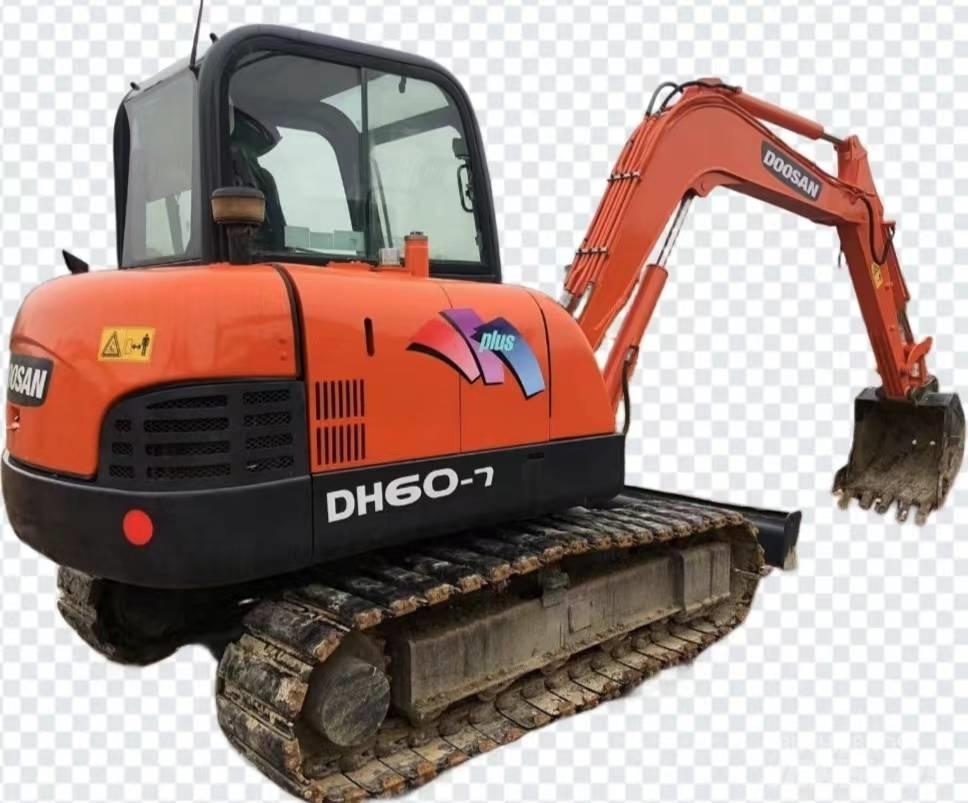 Doosan DH 60-7 Mini ekskavatörler, 7 tona dek
