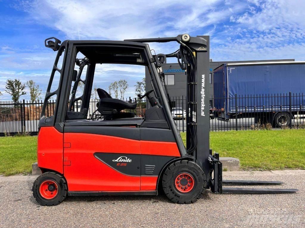 Linde E25HL-01/600 Elektrikli forkliftler