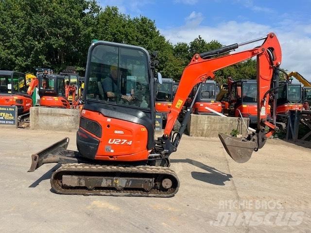 Kubota U 27-4 Mini ekskavatörler, 7 tona dek