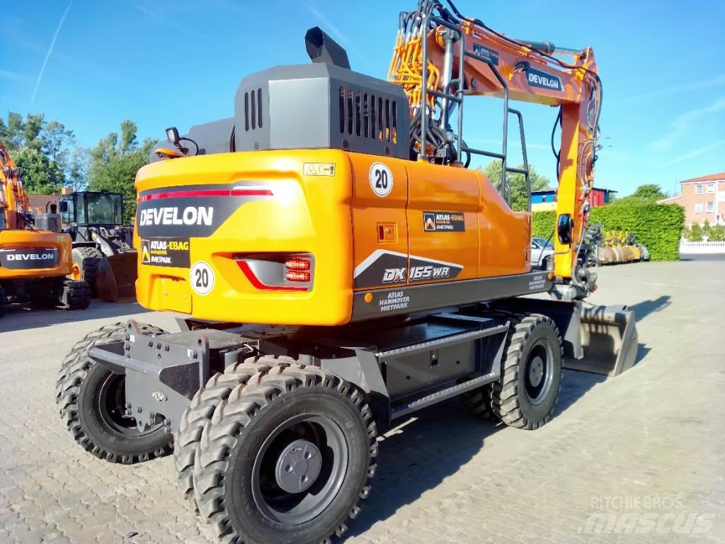 Develon DX 165 WR-7 Lastik tekerli ekskavatörler