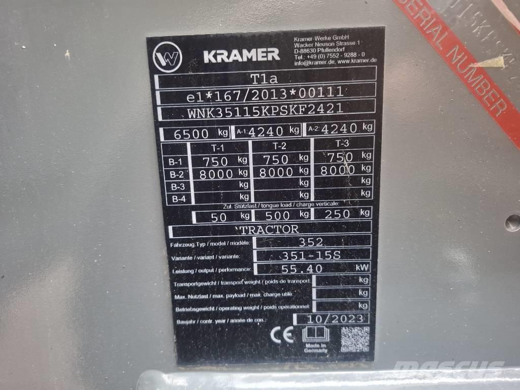 Kramer 8085 MYYTY Tekerlekli yükleyiciler