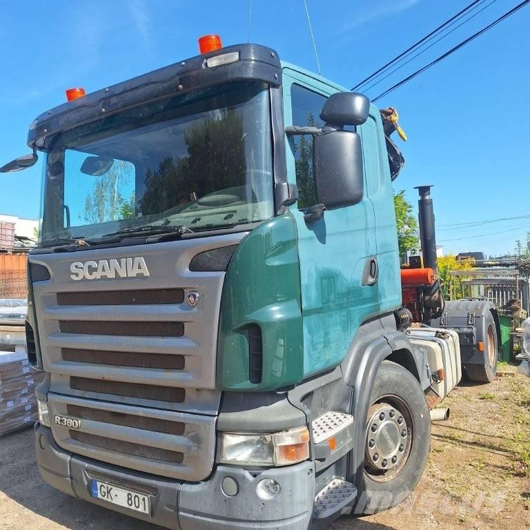 Scania R 380 Araç üzeri vinçler